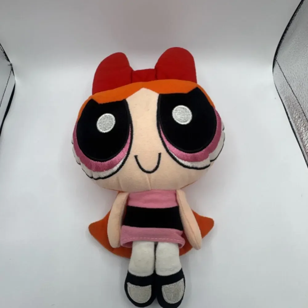 Vintage Powerpuff Girls Plush Set Blossom Bubbles Multibrink Cartoon Network